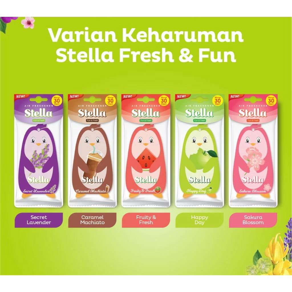 Stella Fun & Fresh Pewangi Mobil