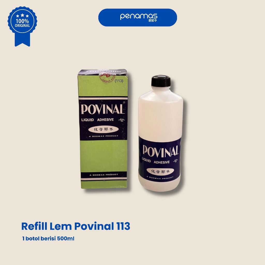 

REFILL LEM POVINAL 113 (500ML) / BOTOL