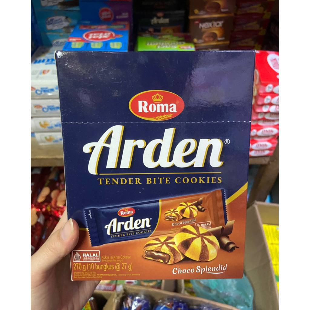 

Roma Arden Cookies 270g Isi 10 Bks