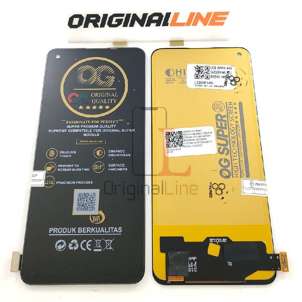 LCD + TS A95 4G / A74 (4G) / A96 / RENO 7Z / 8Z 5G / REALME 8 / RENO 5F  INCELL TIPIS PRESISI NON FI