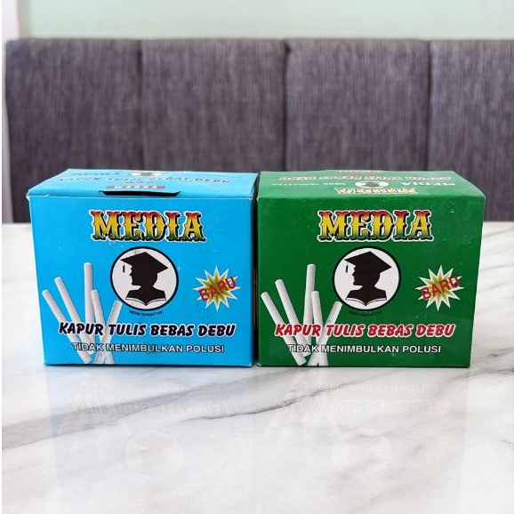 

Kapur Papan Tulis Media per Kotak