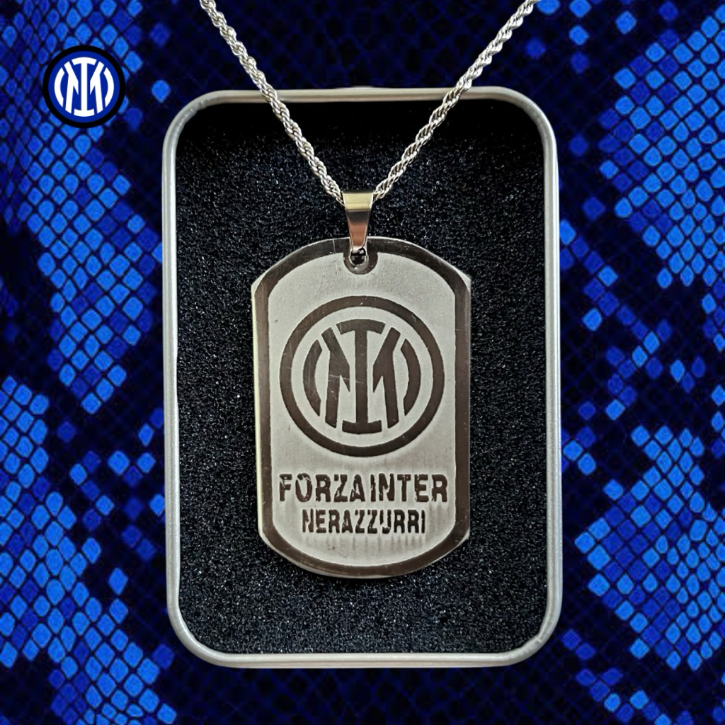 Kalung Inter Milan / kalung bola Inter / aksesoris Inter milan / Internazionale milano