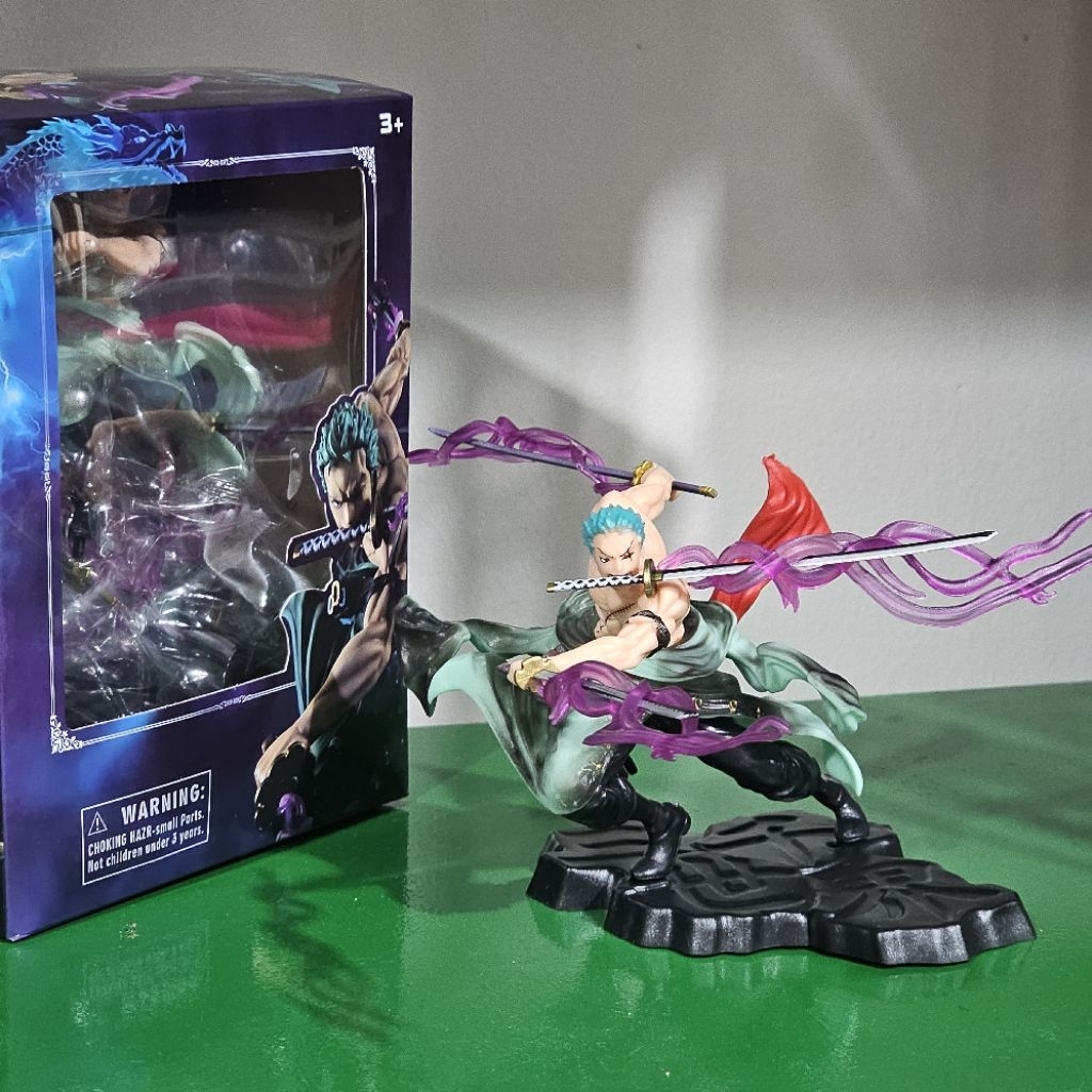 ACTION FIGURE RORONOA ZORO ONE PIECE STRAW HAT PIRATE MONKEY D LUFFY PATUNG PAJANGAN KOLEKSI ANIME H
