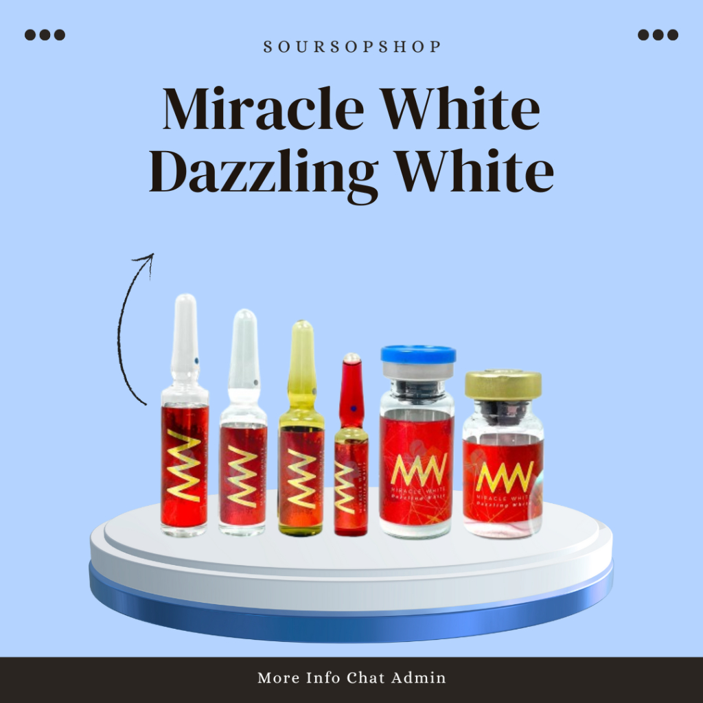 MW - MERAH - DAZZLING - WHITE ECER 1SET BEST SELLER