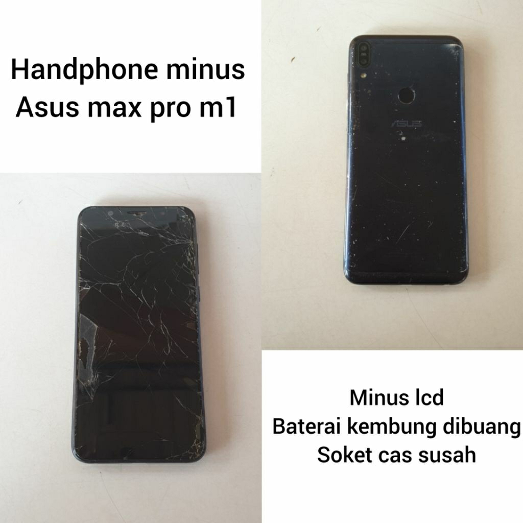 HANDPHONE MINUS ASUS MAX PRO M1 (HARAP MEMBACA DESKRIPSI TERLEBIH DAHULU)
