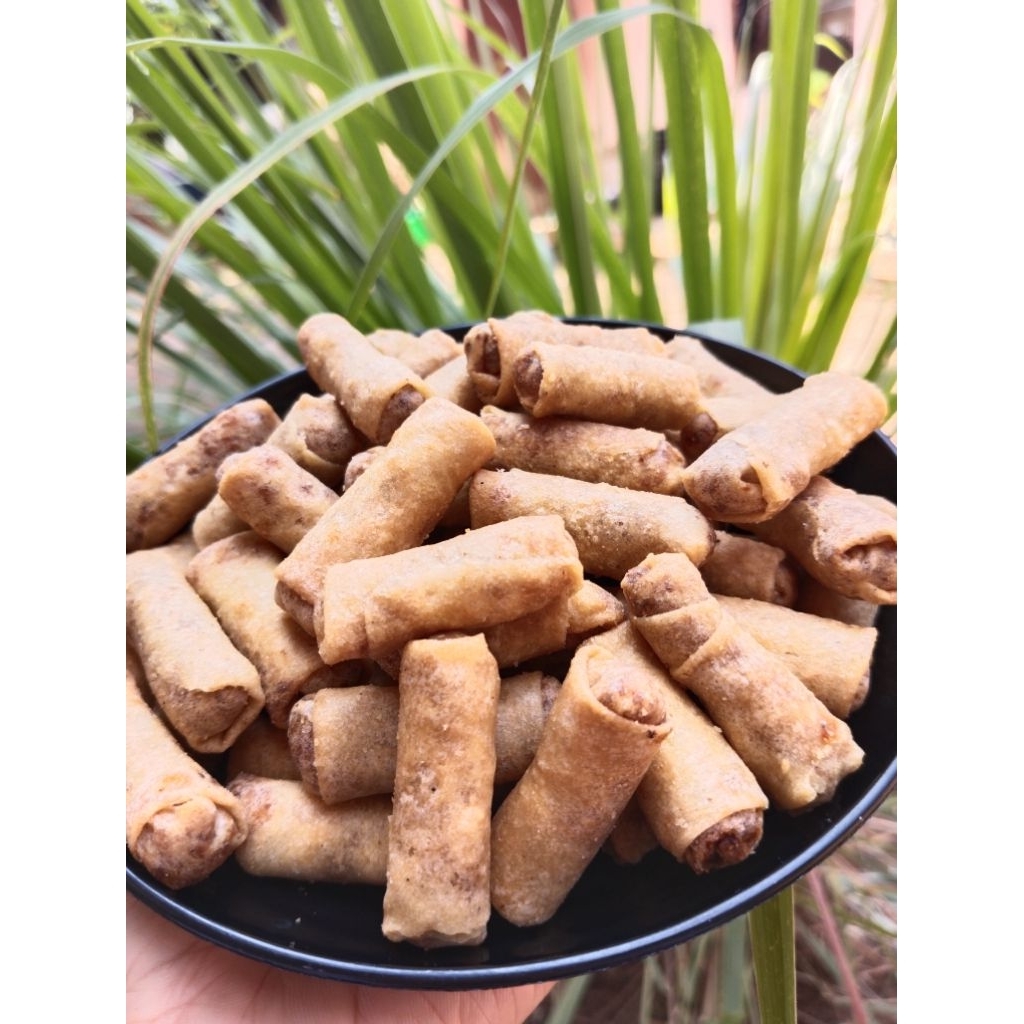 

CEMILAN KHAS CIREBON/SUMPIA UDANG GURIH DAN RENYAH/COD/CEMILAN ENAK