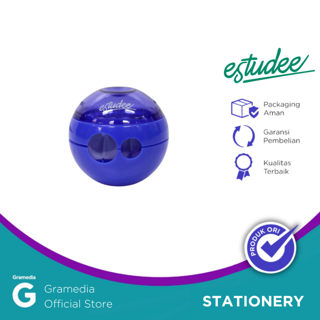 

Gramedia Pettarani - RAUTAN ESTUDEE BALL SHARPENER WITH TWO HOLES