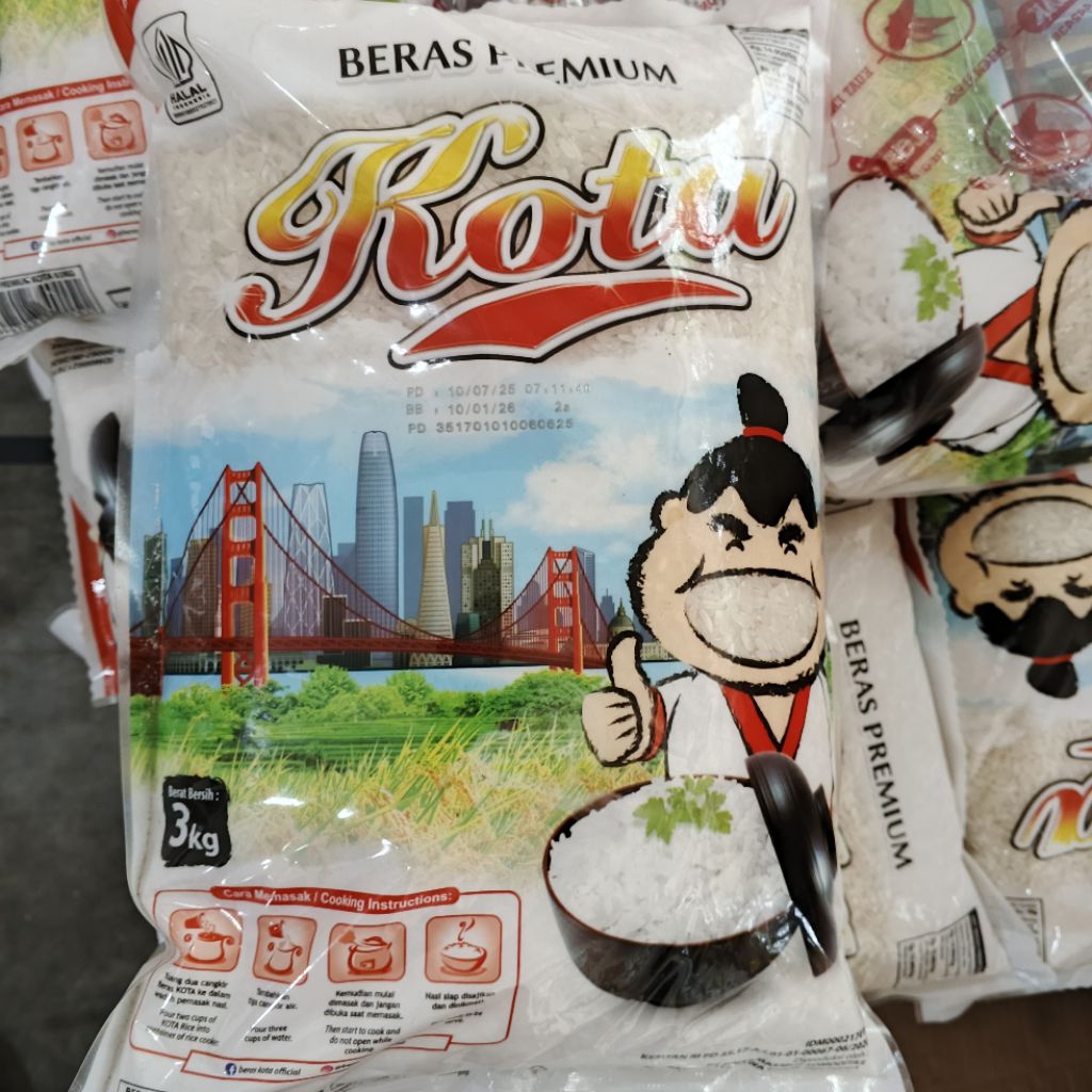 

Beras Kota 3kg Gambar Sumo Beras Punel