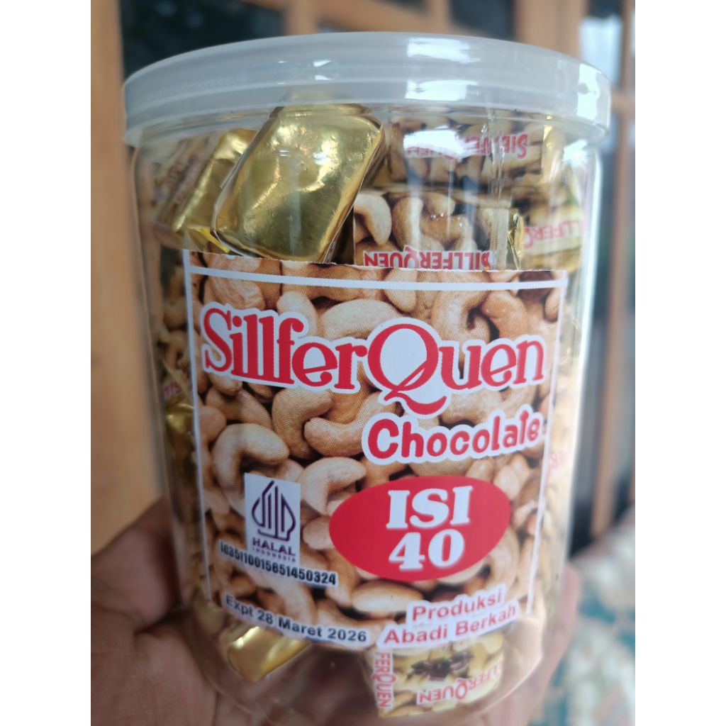 

coklat silfer quen isi 40 pc