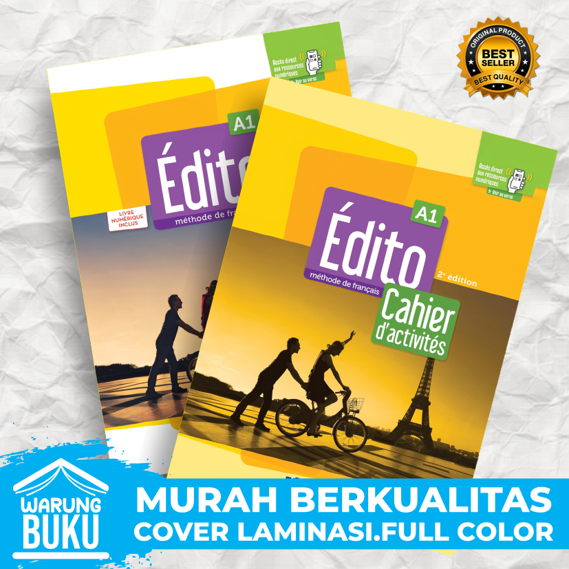 

Édito A1 - Édition 2022-2024 - Livre & Cahier