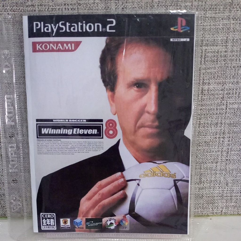 CD DVD KASET ORIGINAL PS2 WINNING ELEVEN 8 Jpn Bahasa Jepang