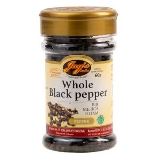 

JAYS WHOLE BLACK PEPPER BTL 60 GR 380087