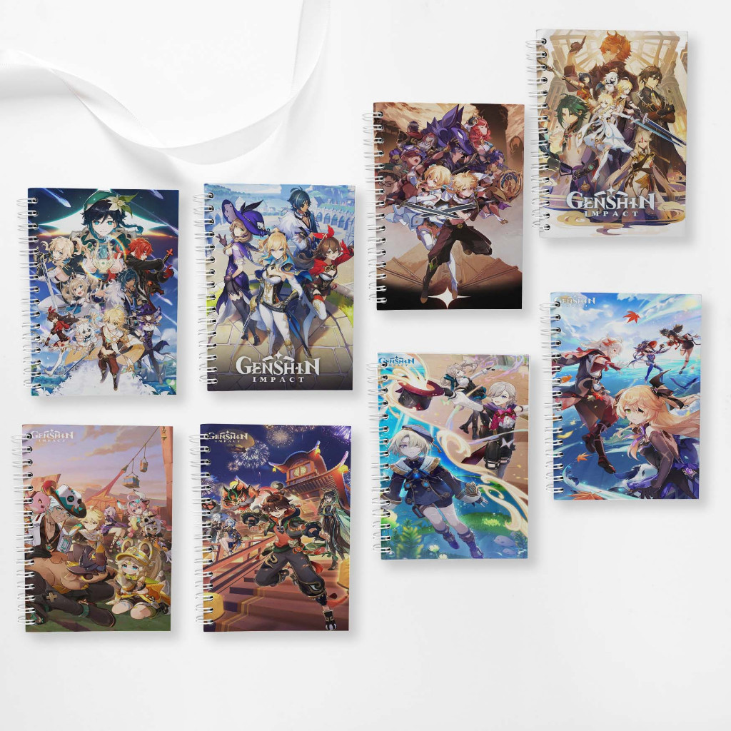 

Note Book Spiral Large (10 cm X 14 cm) Edisi Genshin Impact