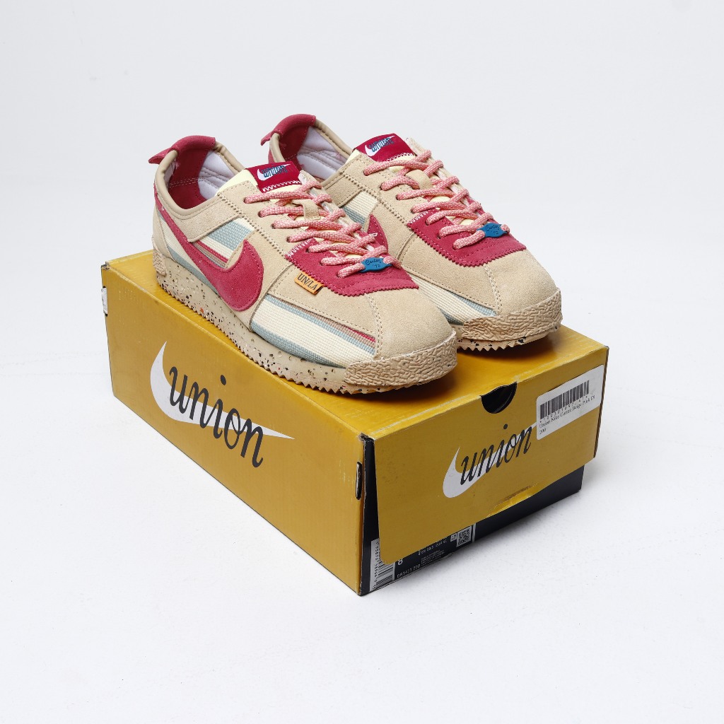 Union Nike Cortez Beige Pink DR1413-200