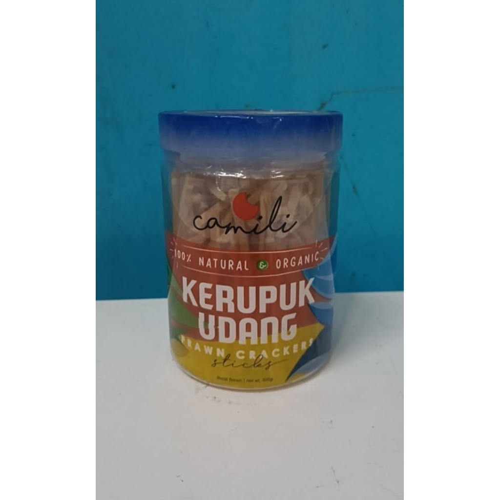 

CHAMILI KERUPUK UDANG ORGANIK (STICK) 200GR