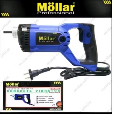 MOLLAR CV1200 Mesin Bor Concrete Viberator Beton Listrik Tanpa Selang