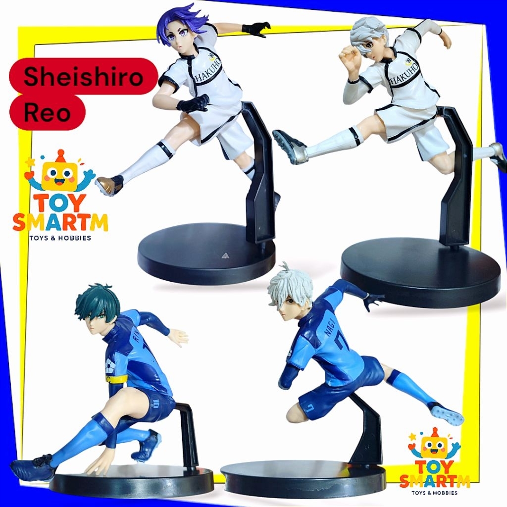 Action Figure Blue Lock Nagi Seishiro Reo Mikage PVC Figure Seinshiro