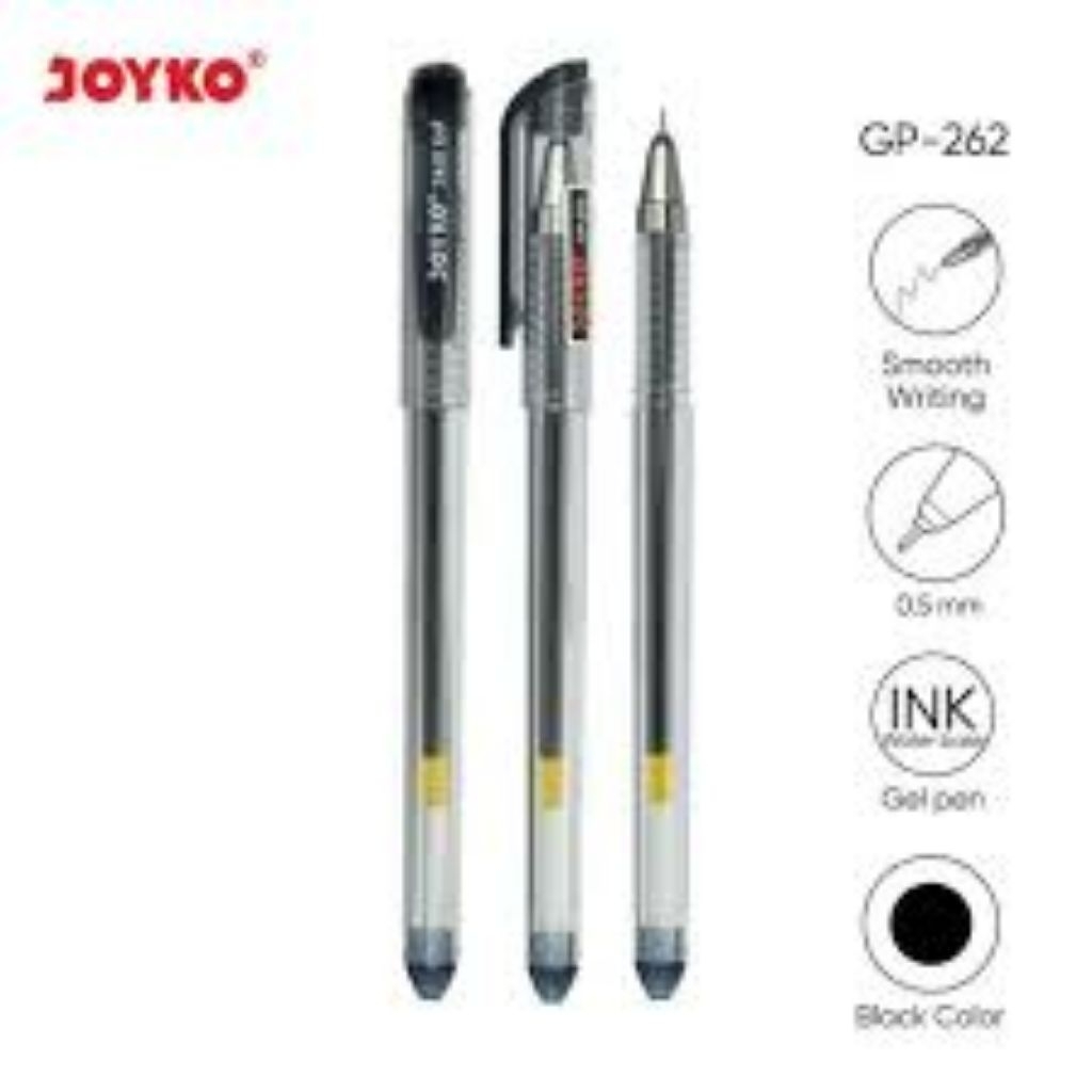 

Jual Gel Pen / Pulpen / Pena Joyko Gp-262 / Skill Gel/ 0.5 Mm