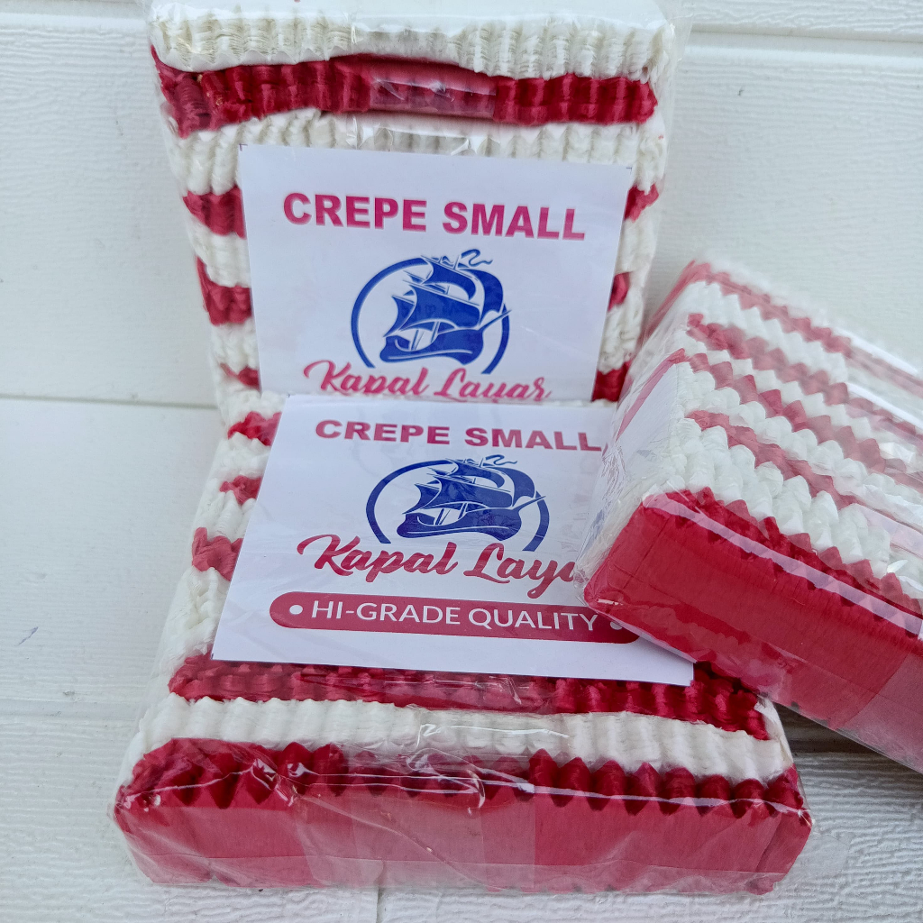 

(1 Pack ) Kertas Crepe / krep / kertas Klobot kelobot Potongan