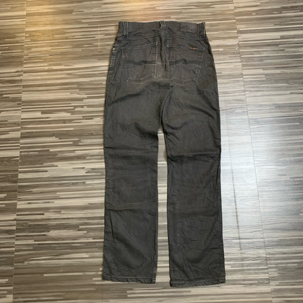 celana panjang denim pants nudie jeans stretch fading second original