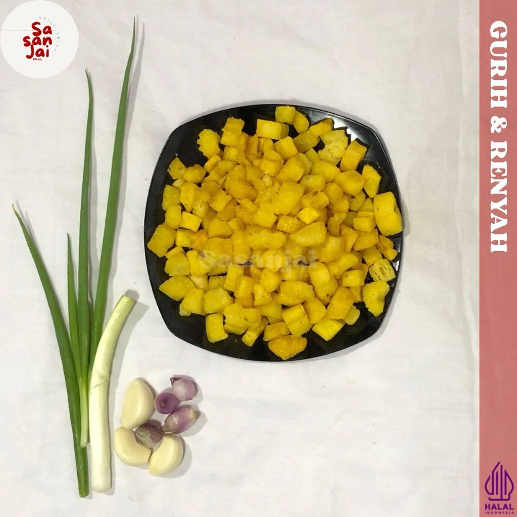 

Keripik Cancang Ubi / Ganepo Kuning / Singkong Dadu 250 / 500 gr Oleh-oleh Khas Sumatera Barat Bukittinggi