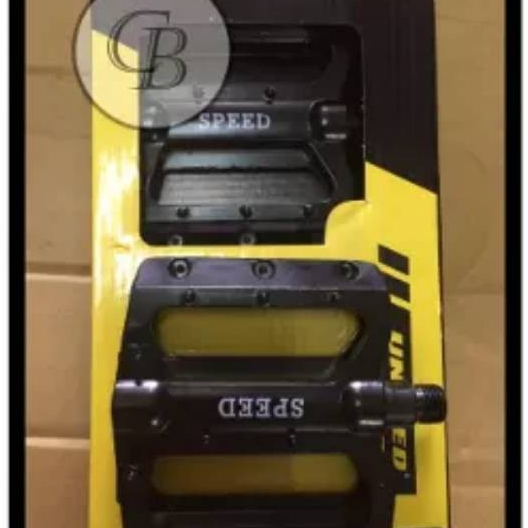 Pedal Sepeda Alloy  Tapak Lebar MTB Lipat Balap Roadbike Federal Merk United Speed Murah Ori Origina