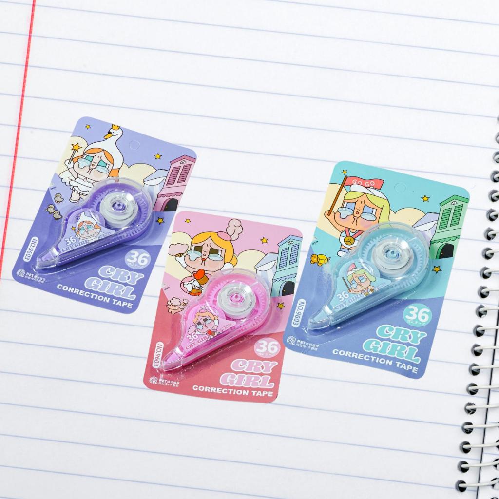 

TIP EX ROLL BABY CRY 9603 - CORRECTION TAPE - TIP X SEKOLAH - TIP X LUCU KARTUN