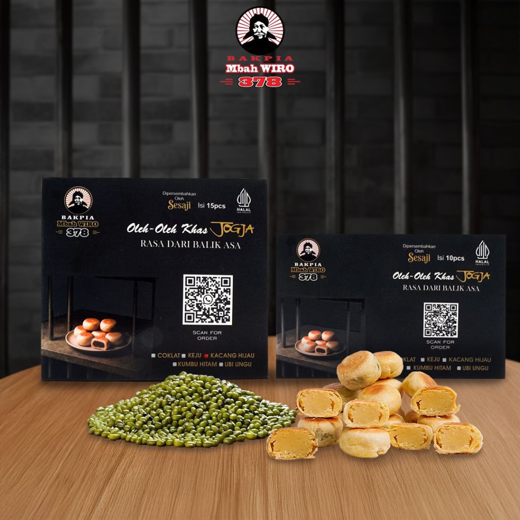 

Bakpia Mbah Wiro 378 - 15pcs