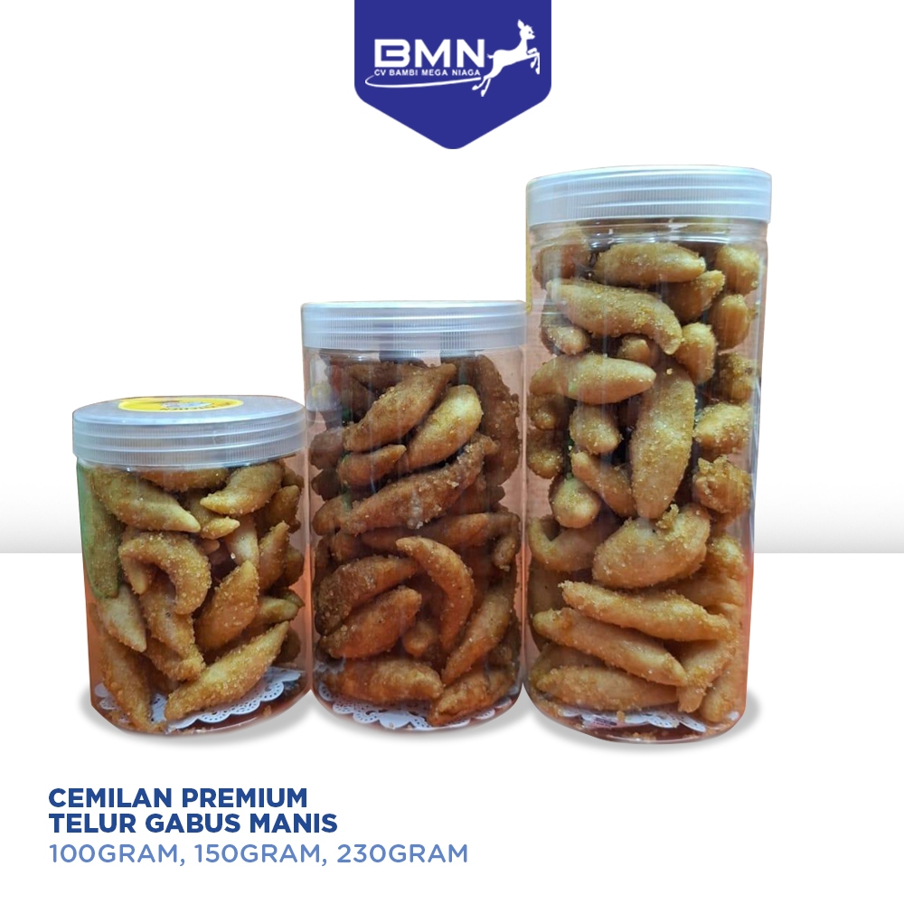 

Cemilan Premium Telur Gabus Manis