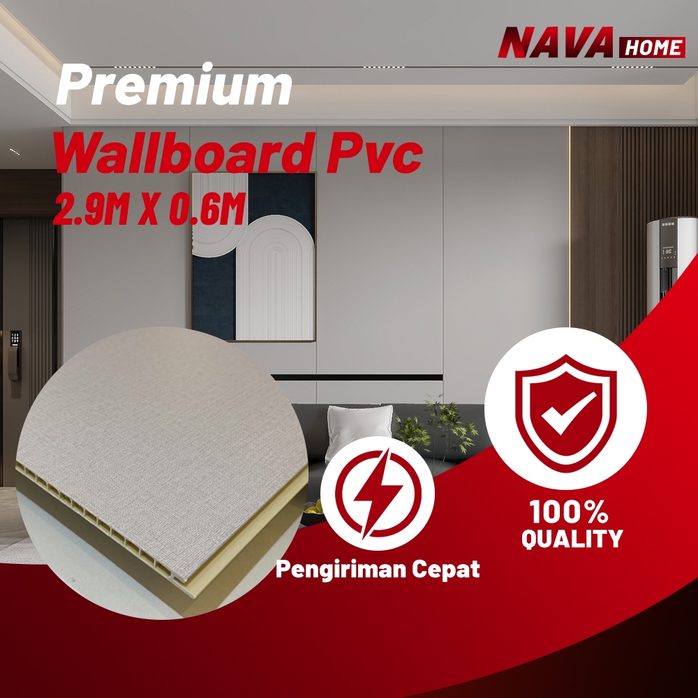 2.9Mx0.6M Wallboard Panel PVC / Wallboard Pvc / Wallboard / Wall Panel Dinding / Wallboard Dinding P
