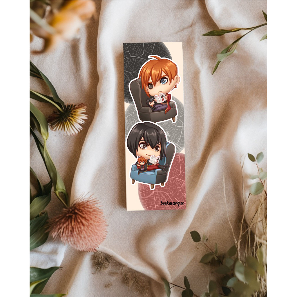 

Fandom Bookmark Pembatas Buku Reading Series A Darker Shade of Magic ADSOM