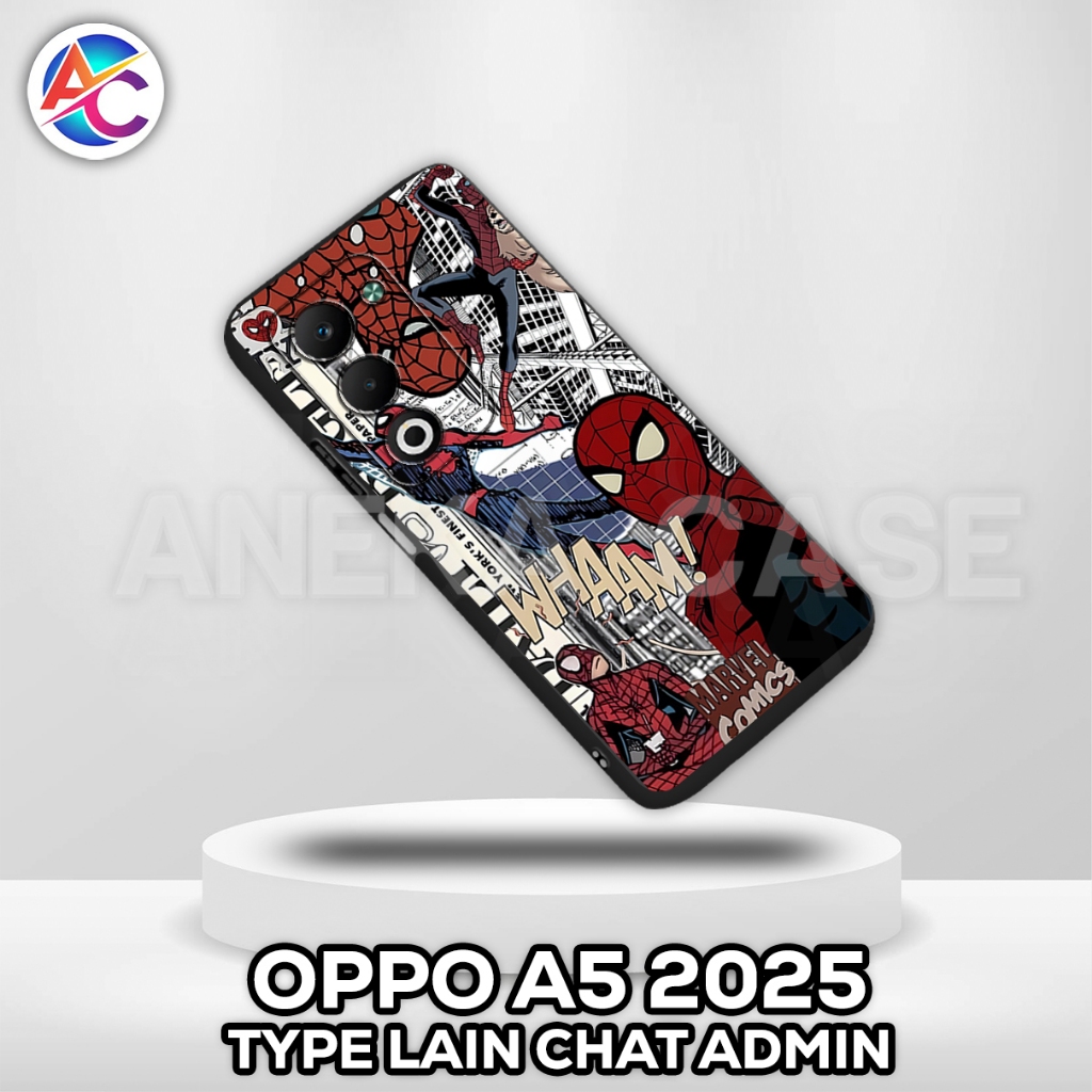 AC15-Case OPPO A5-Motif COWOK-Softcase OPPO A5-Casing OPPO A5-Silikon OPPO A5