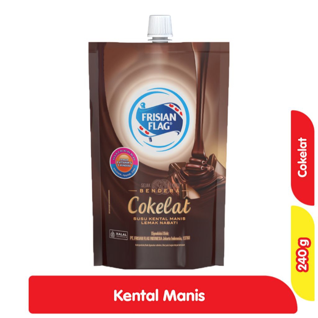 

Frisian Flag Krimer Kental Manis Cokelat 240 g