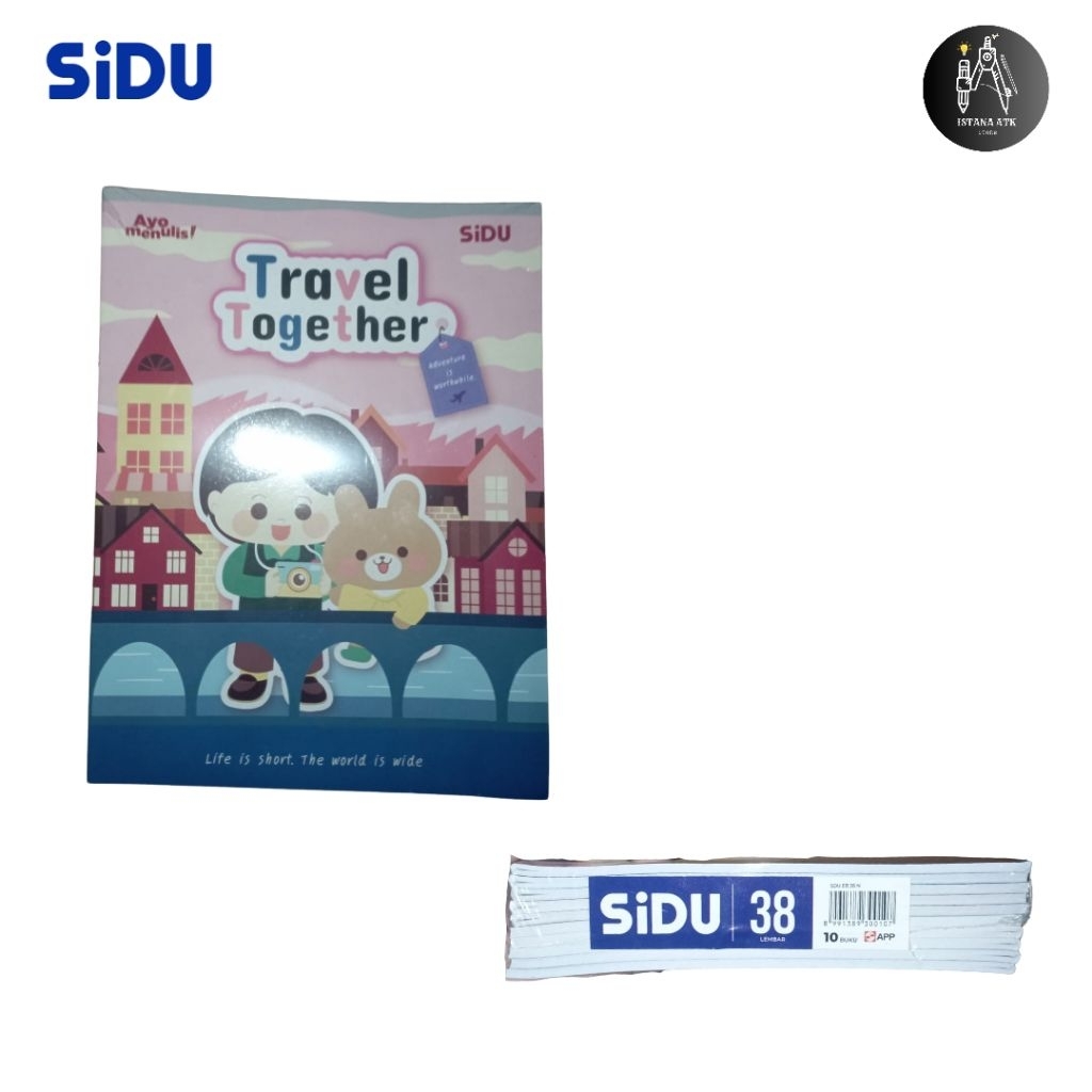 

Buku SIDU kecil garis 38/58 lembar 1 pack (10pcs)