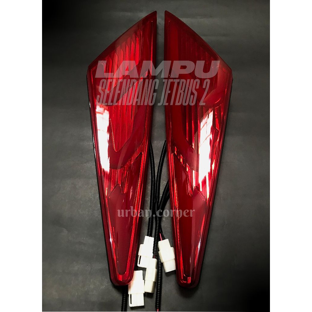 Lampu Selendang Jetbus 2 Merah/Lampu Setra Jetbus 2