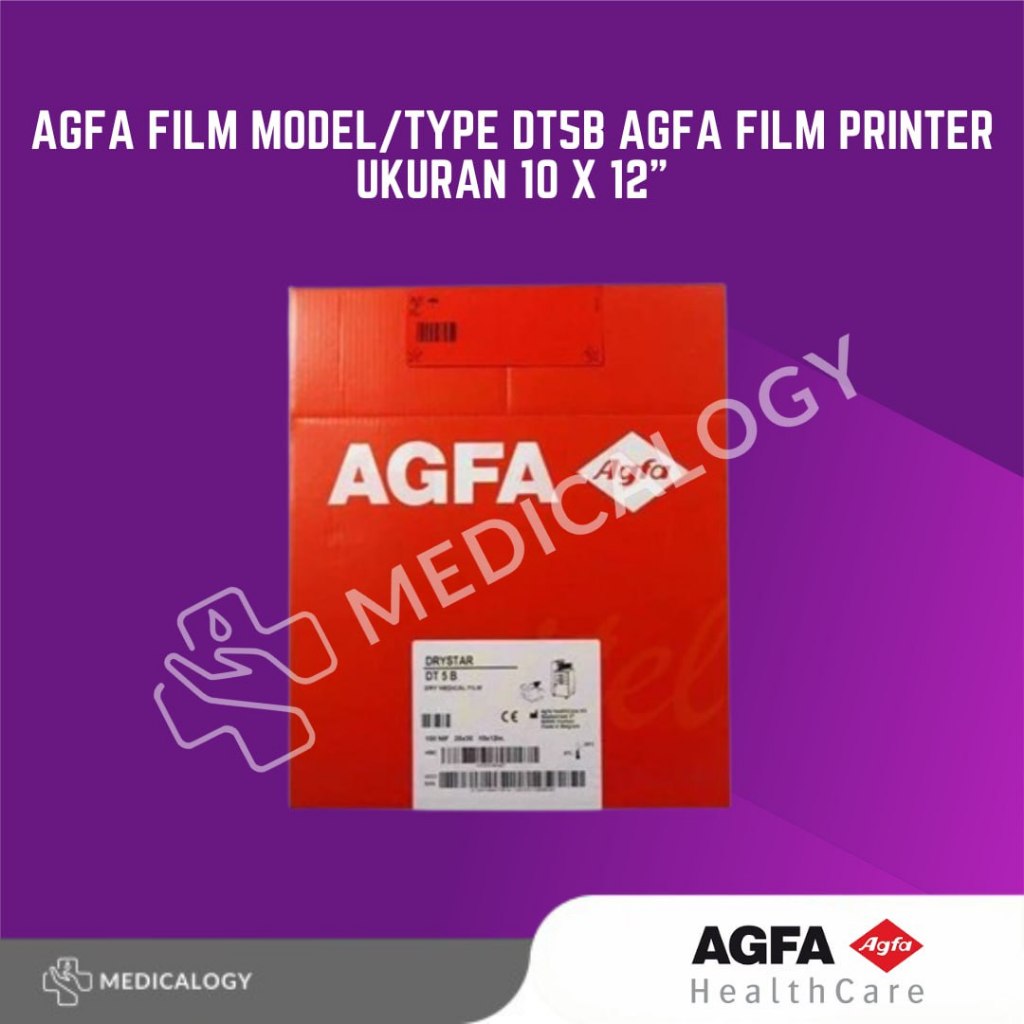 Agfa Film Model/Type DT5B Agfa Film Printer Ukuran 10 x 12