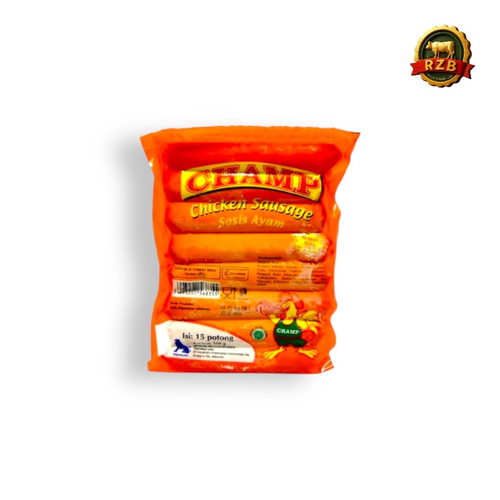 

Champ Sosis Ayam 500GR / Champ Chicken Sausage 500gr