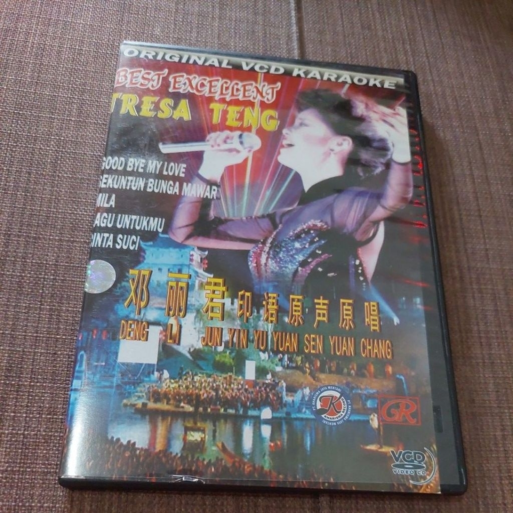 VCD original karaoke best excellent tresa teng