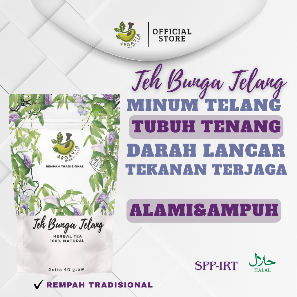 

‎Teh Bunga Telang Unik | Warna Biru Ungu Cantik Alami