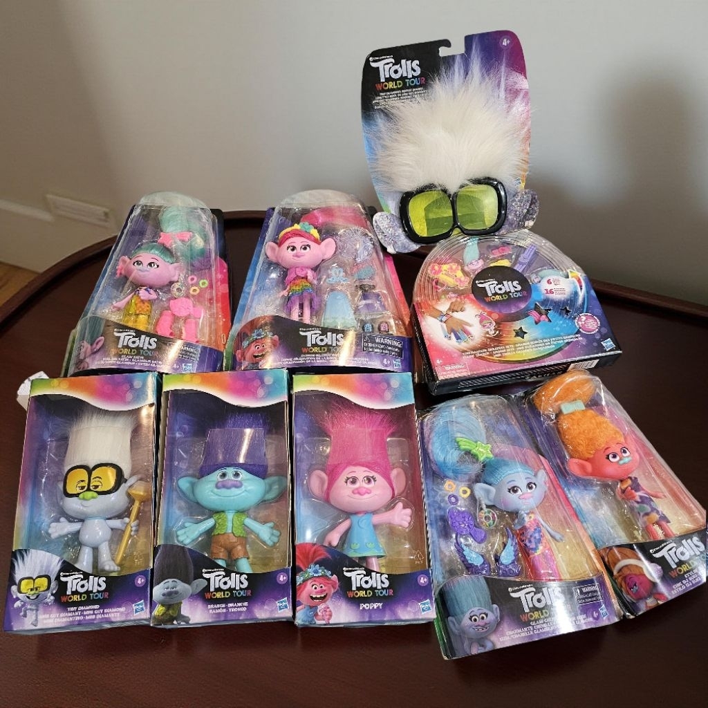 Mainan Trolls Koleksi Mainan / Mainan Doll Trolks koleksi Mainan Trolls Dreamwork Hasbro