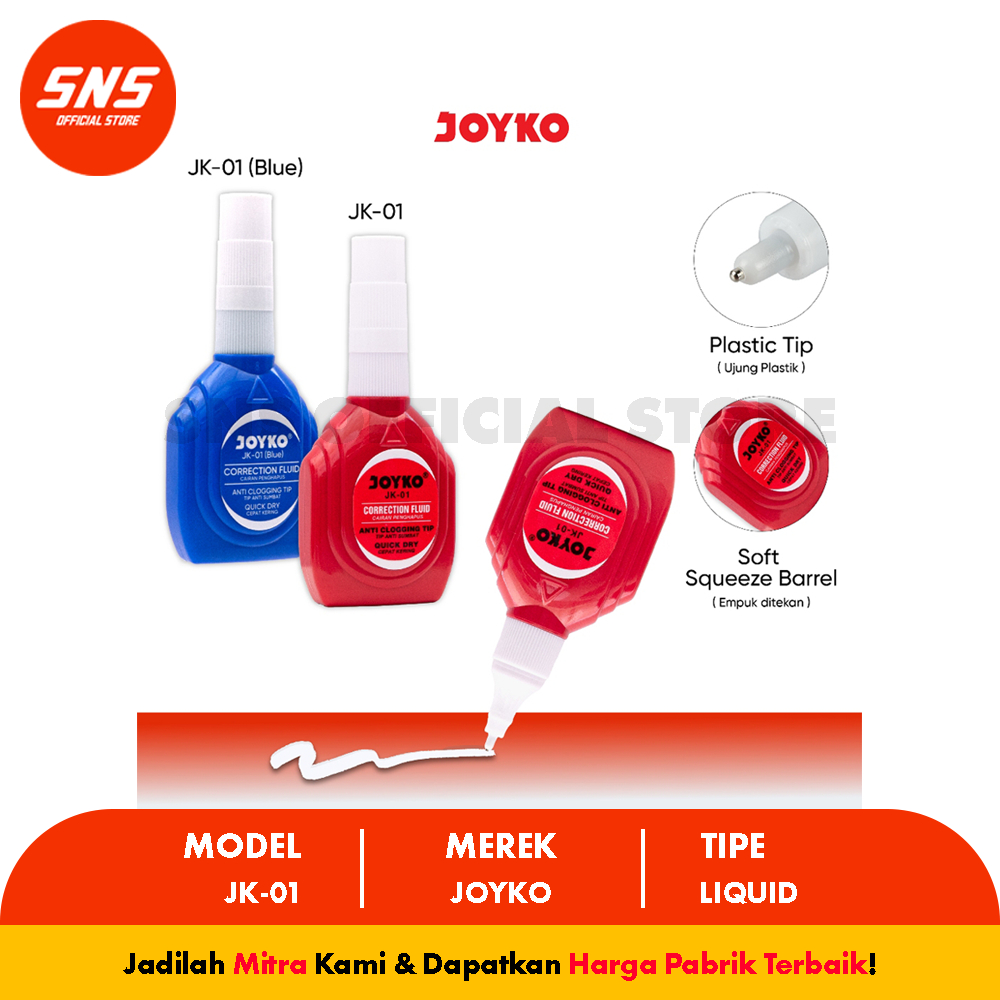 

TIPEX CORRECTION TAPE CAIR JOYKO - SINAR LAKBAN