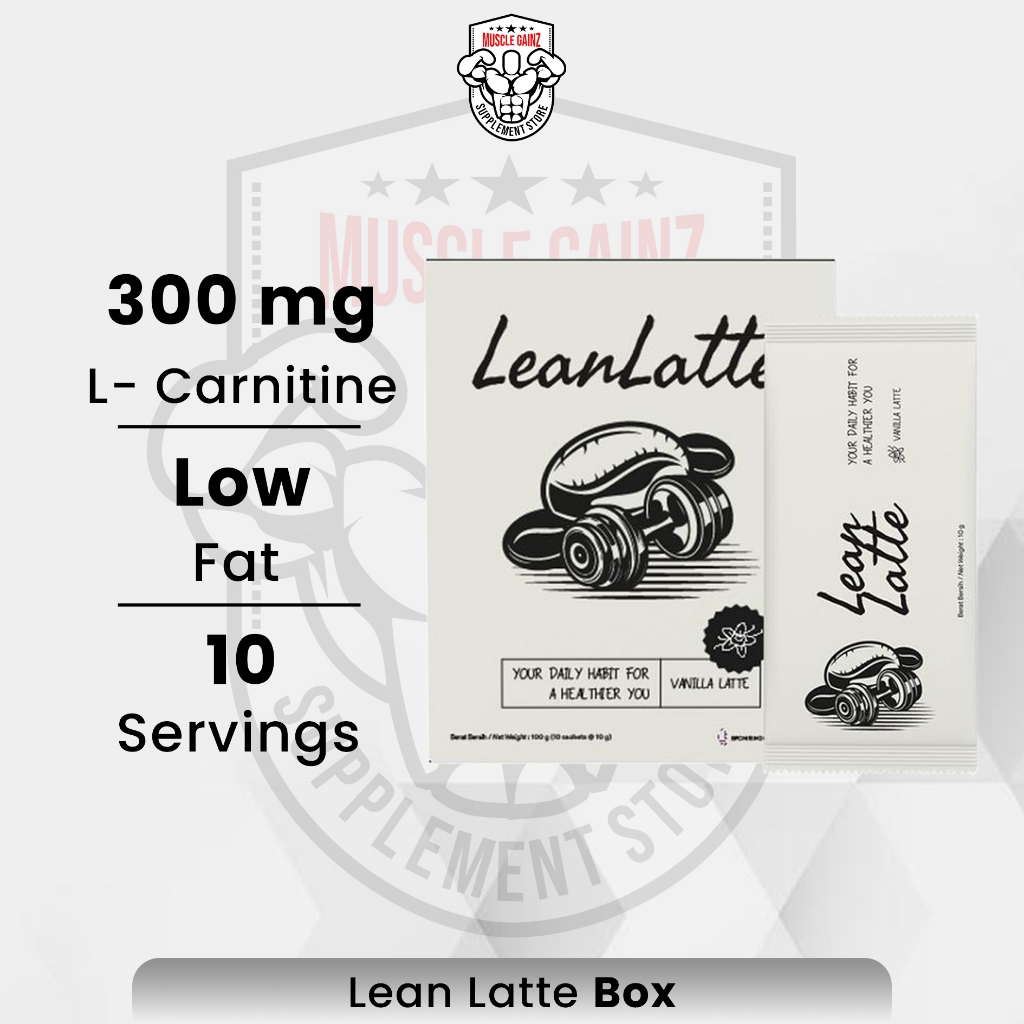 

Kopi LeanLatte Low Fat - 1Box (isi 10 Sachet)