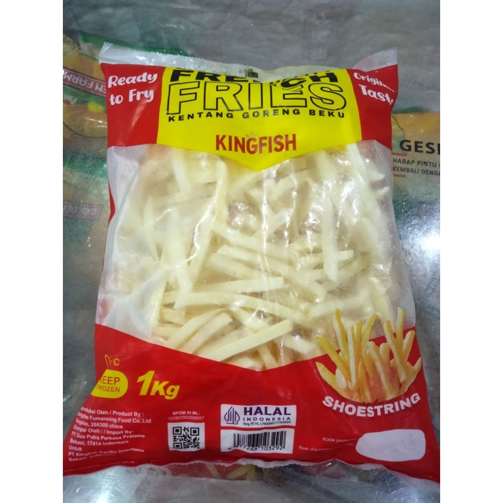 

kingfish kentang goreng beku 1kg