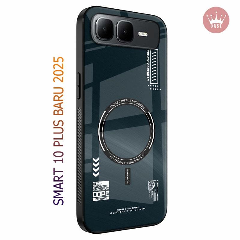 Softcase Kaca INFINIX SMART 10+ - casing handphone - INFINIX SMART 10+ [S42]