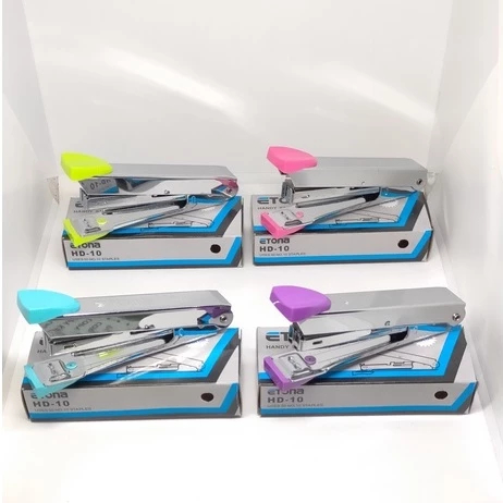 

Hekter - Staples Etona HD 10 hecter Induk Staples Stapler warna warni Ori 100% Original Asli Authentic