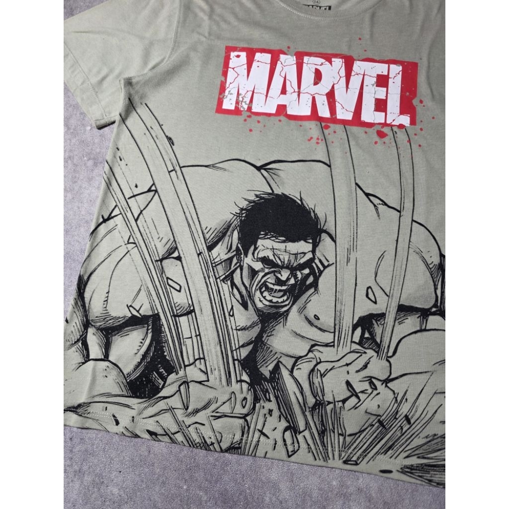 KAOS MARVEL HULK BIG PRINT OFFICIAL MARVEL