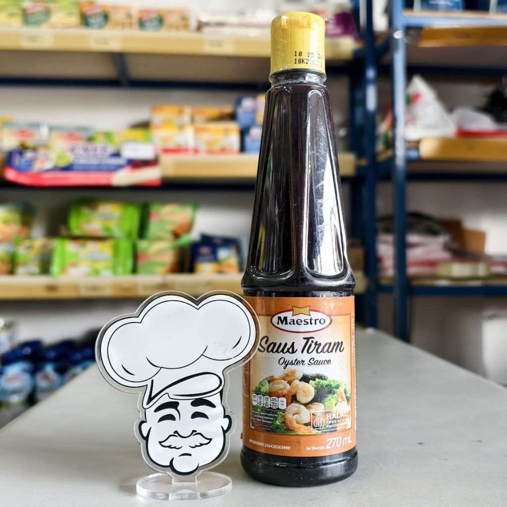 

Maestro Oyster Sauce 240 Ml / Saus Tiram Maestro 270 Ml