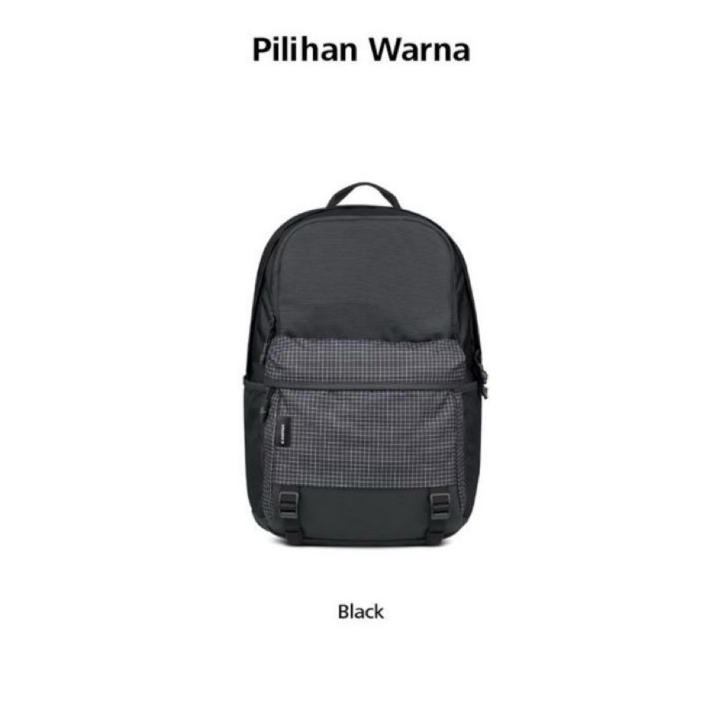 Tas Ransel Bodypack Velixir Backpack-Black Pria