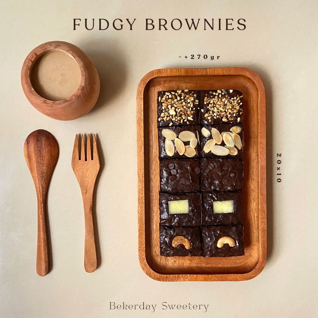 Original & Espresso Fudgy Brownies | Bandung
