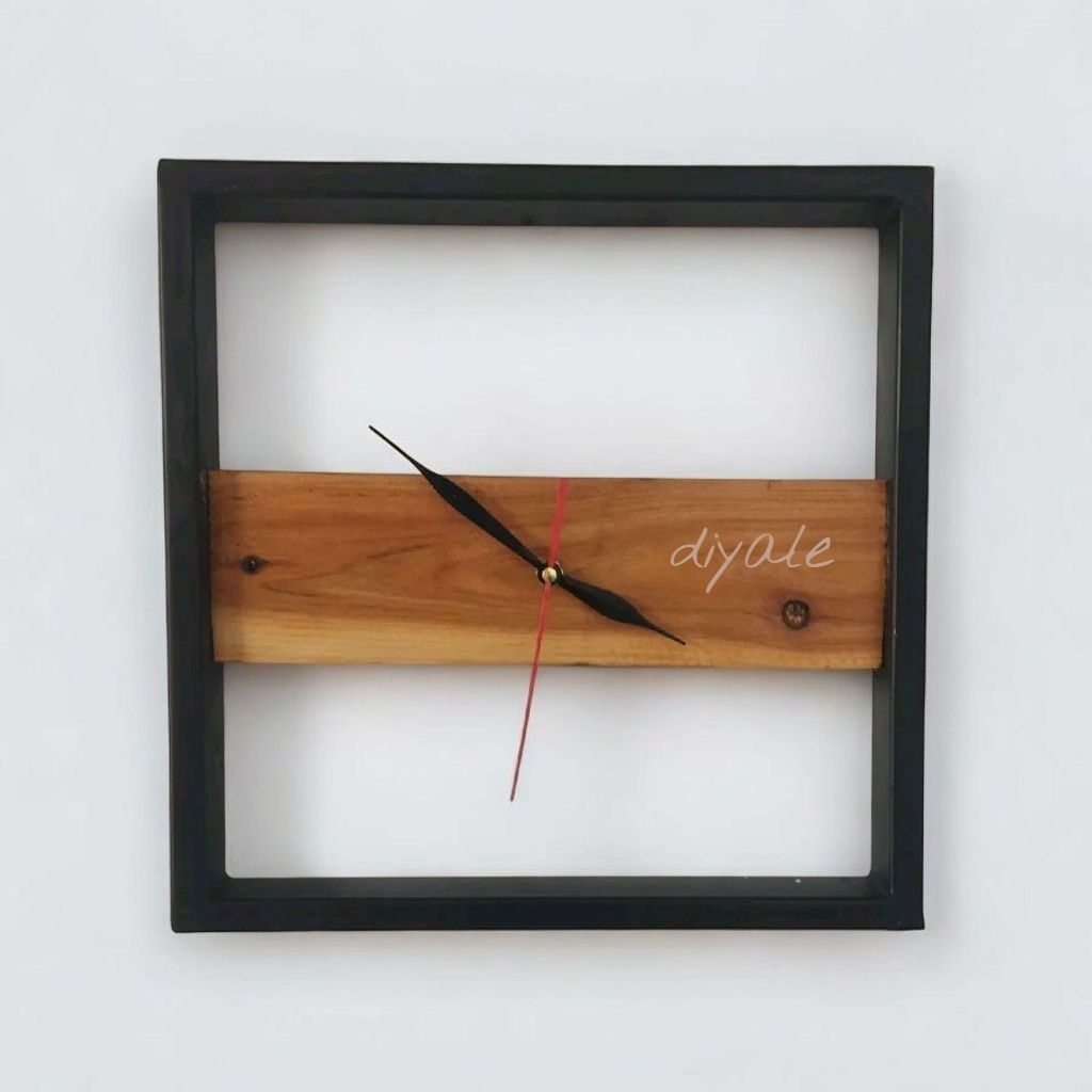 jam dinding minimalis besar